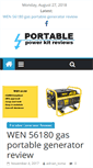 Mobile Screenshot of portablepowerkit.com